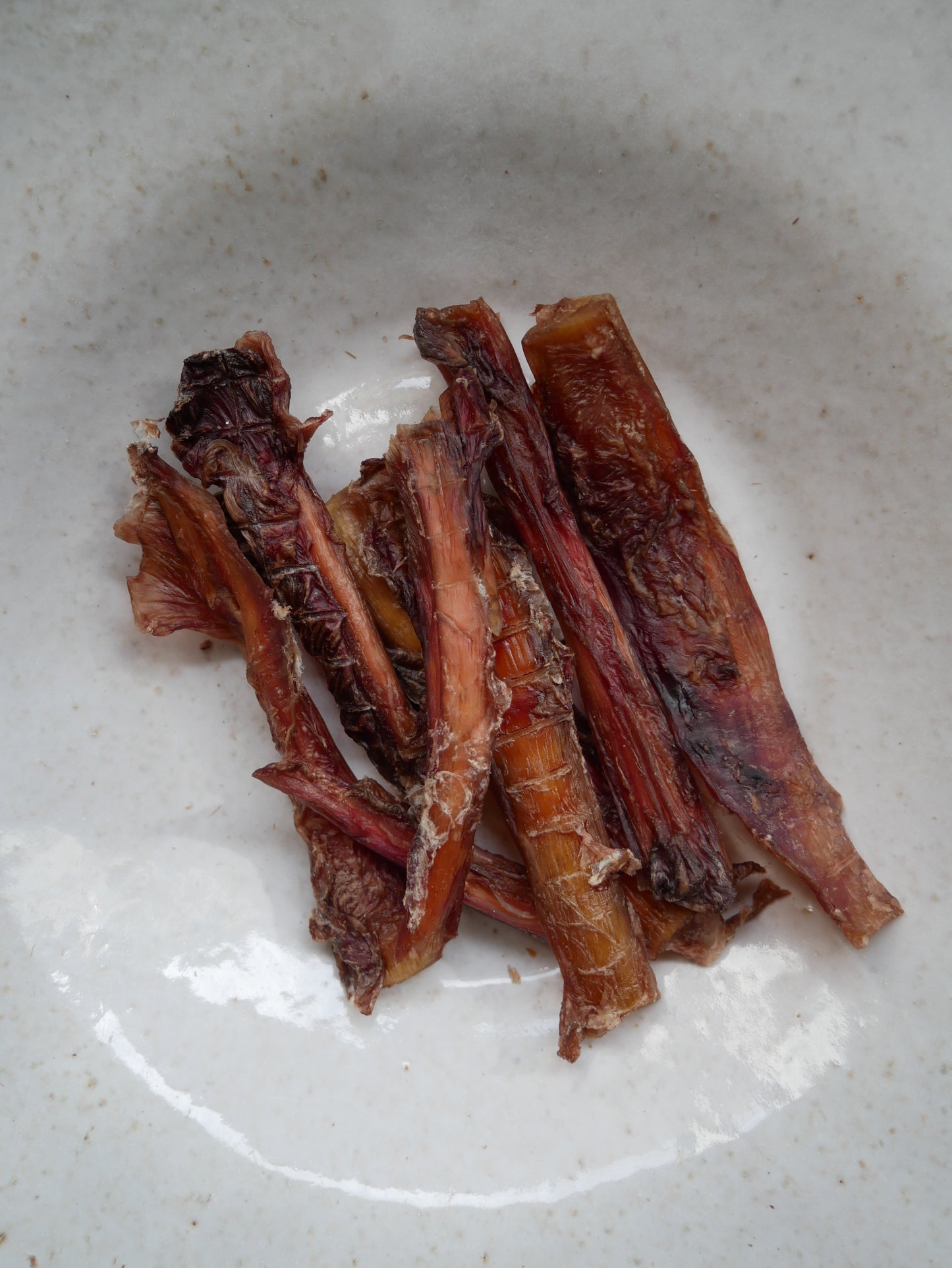 《歯磨きおやつ》《鹿肉の腱のジャーキー》