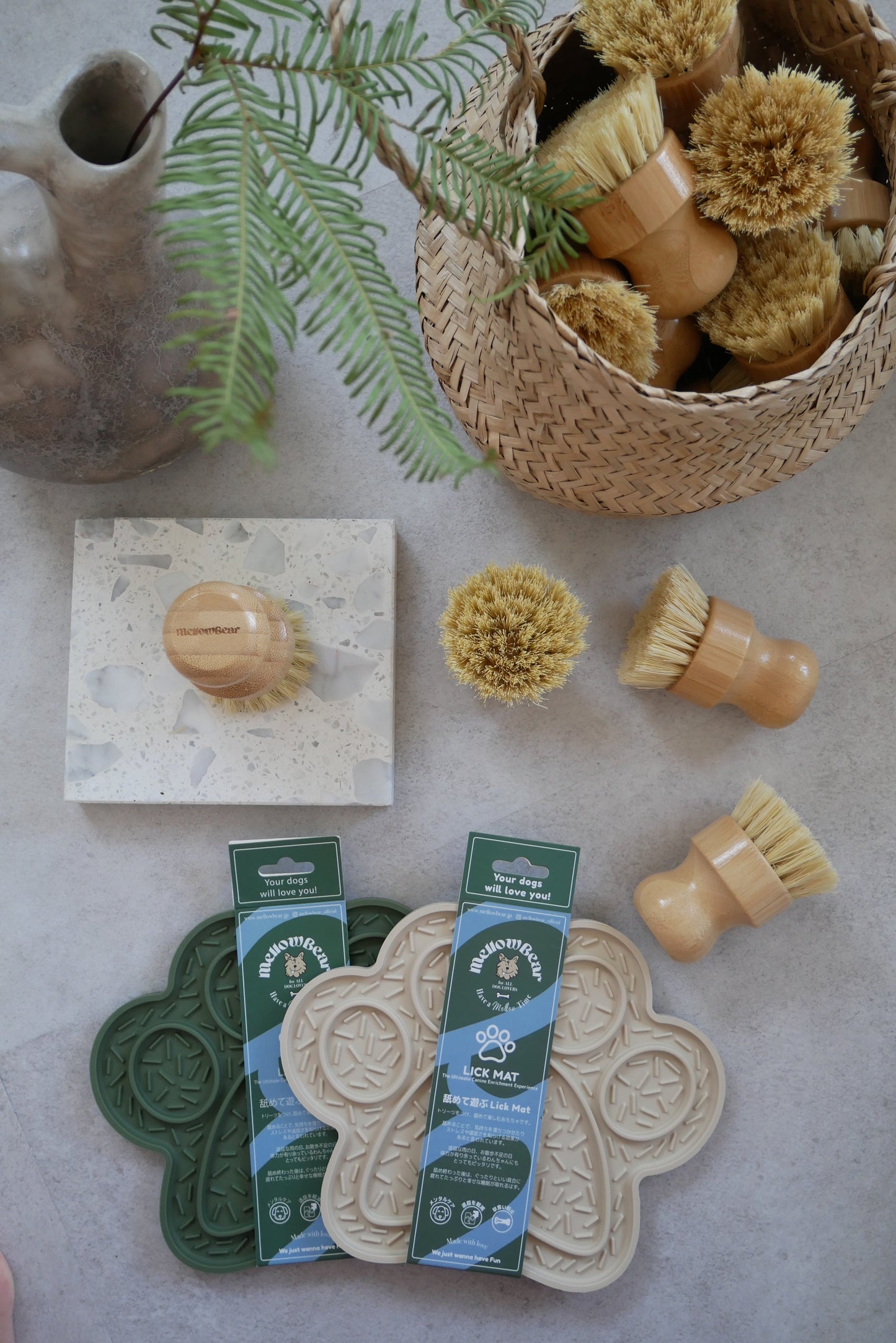 《プラスチックフリー》《わんちゃん用食器洗いブラシ》- Wholesale
