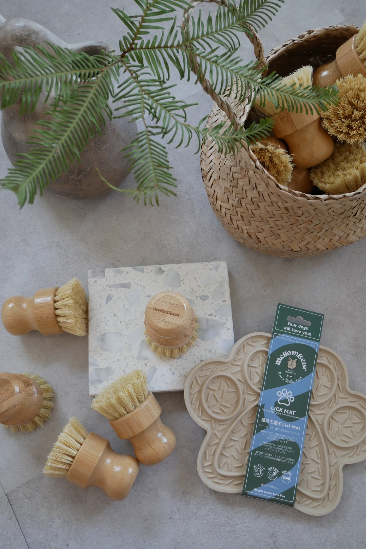 《プラスチックフリー》《わんちゃん用食器洗いブラシ》- Wholesale