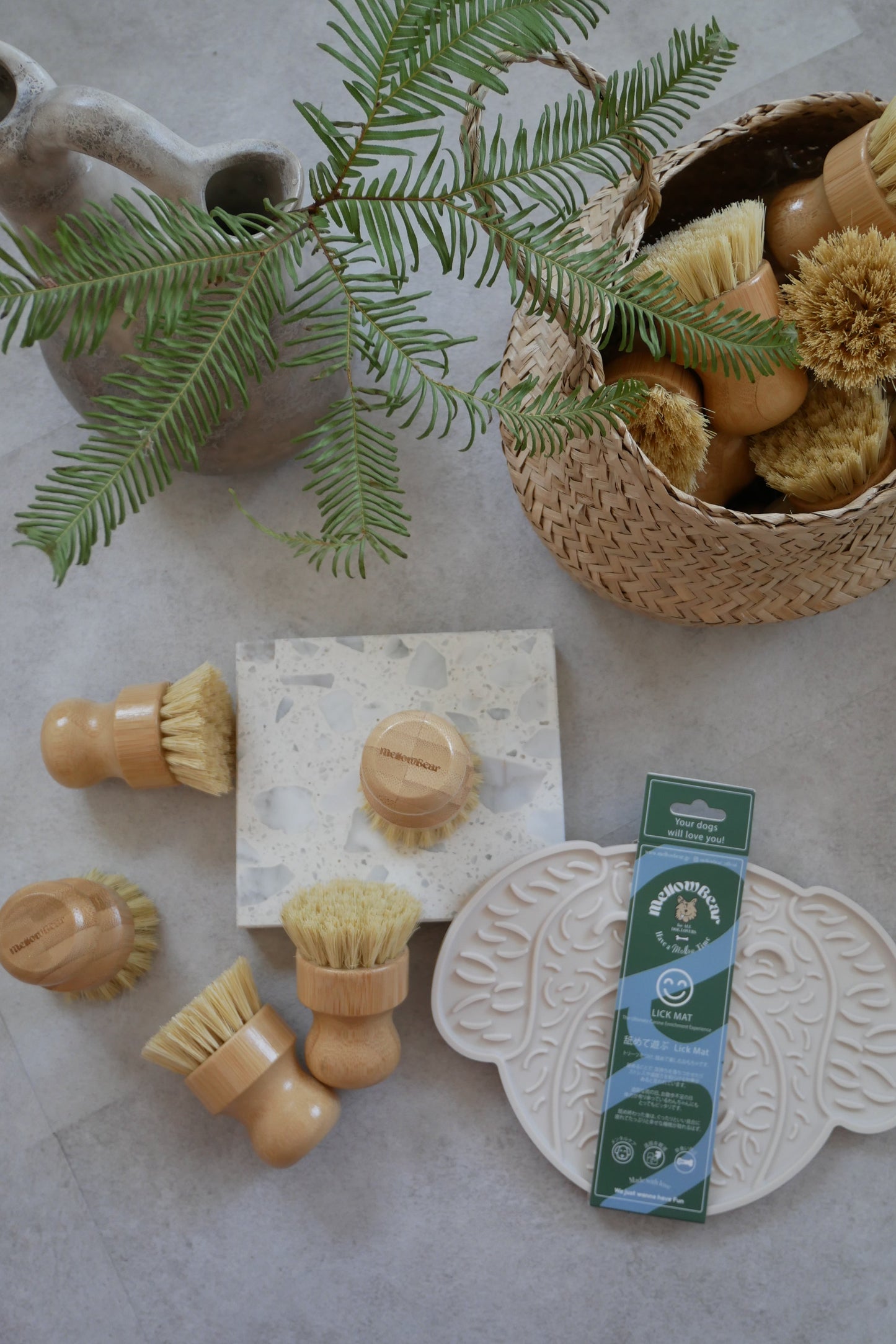 《プラスチックフリー》《わんちゃん用食器洗いブラシ》- Wholesale