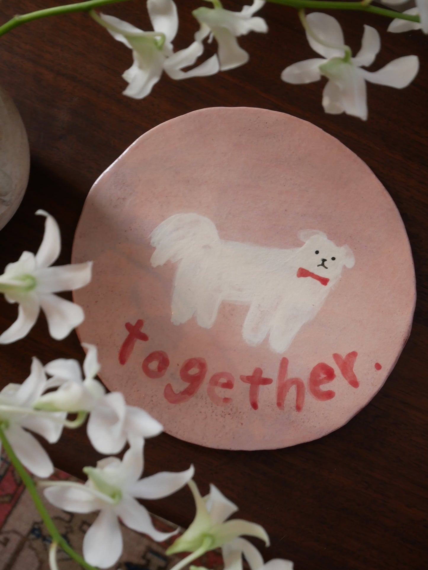 mellowbear別注 / 《平皿》together 皿