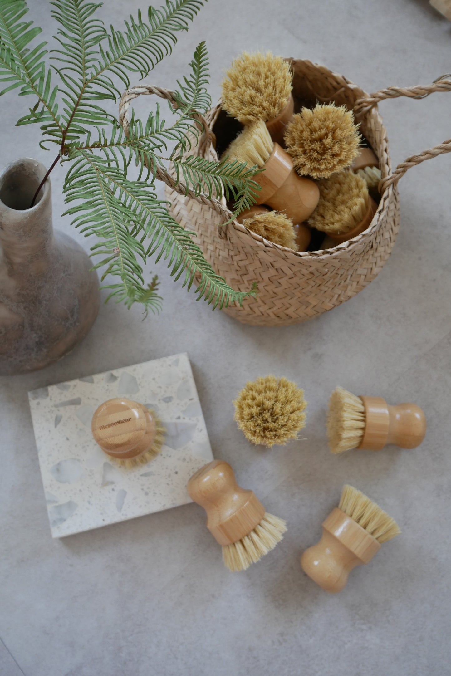 《プラスチックフリー》《わんちゃん用食器洗いブラシ》