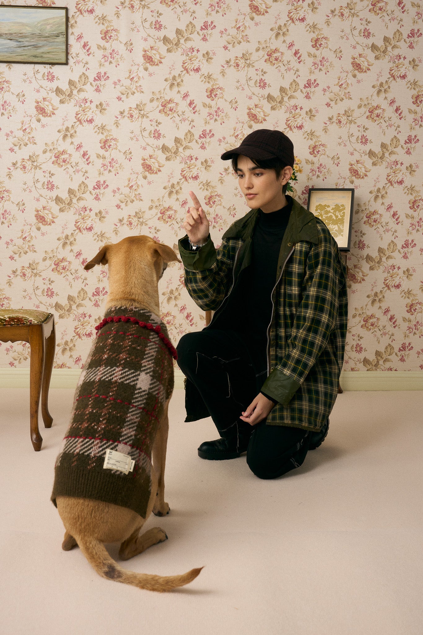 《犬服》multi knit / No. 506　