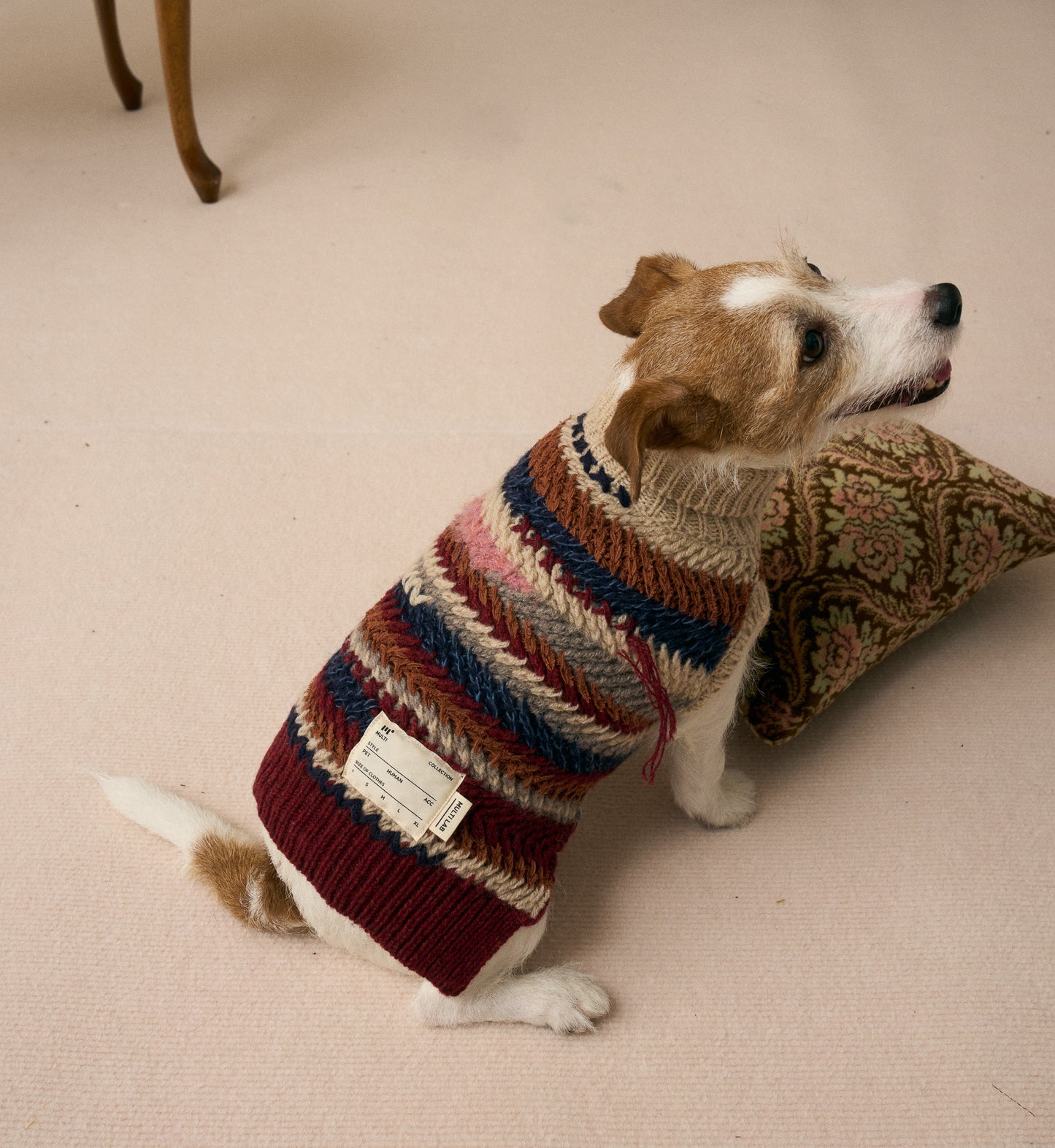 《犬服》multi knit / No. 502