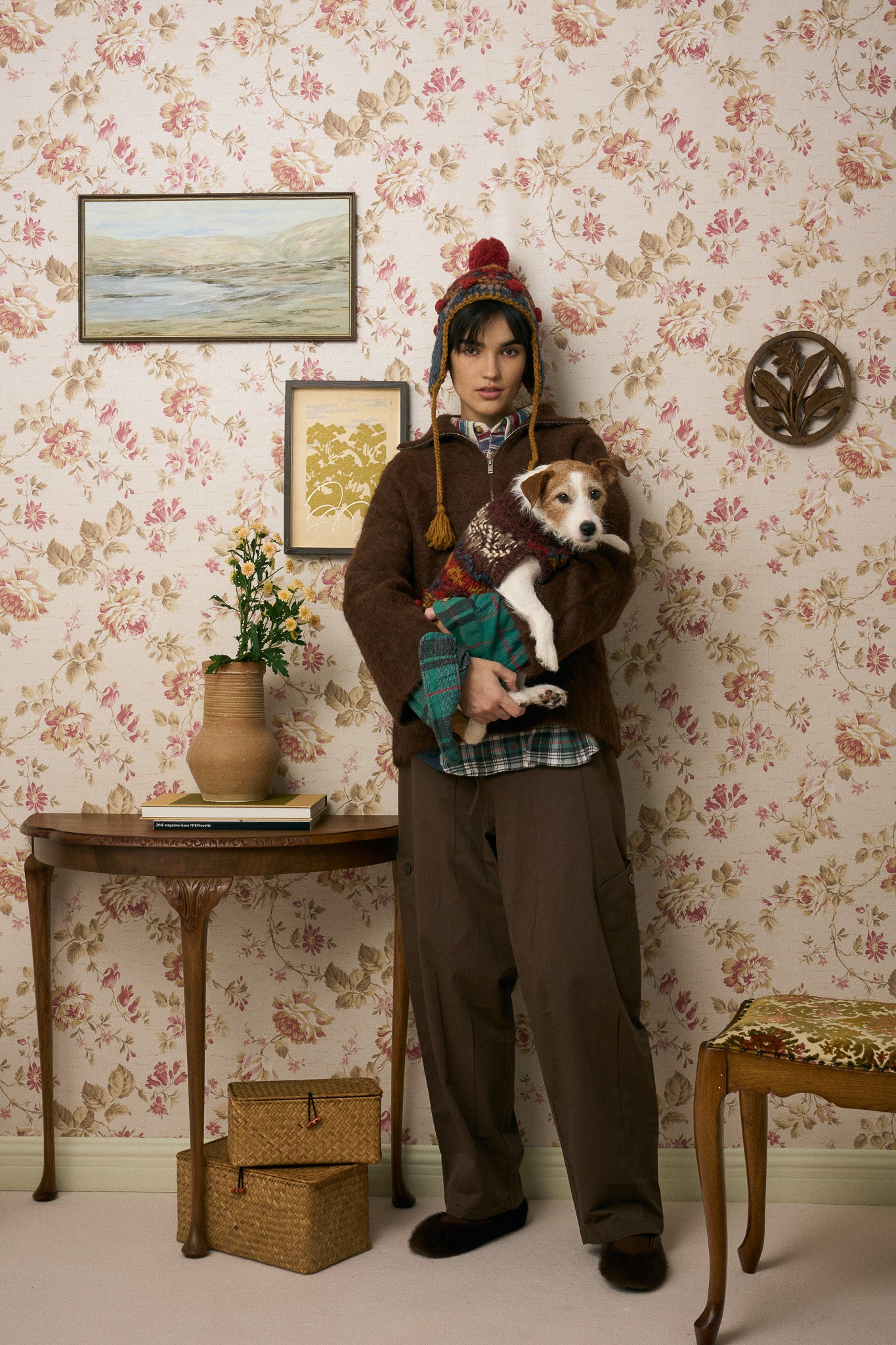 《犬服》multi knit / No. 501