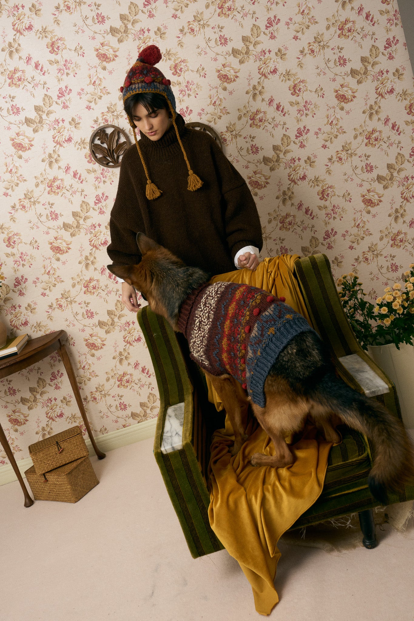 《犬服》multi knit / No. 501