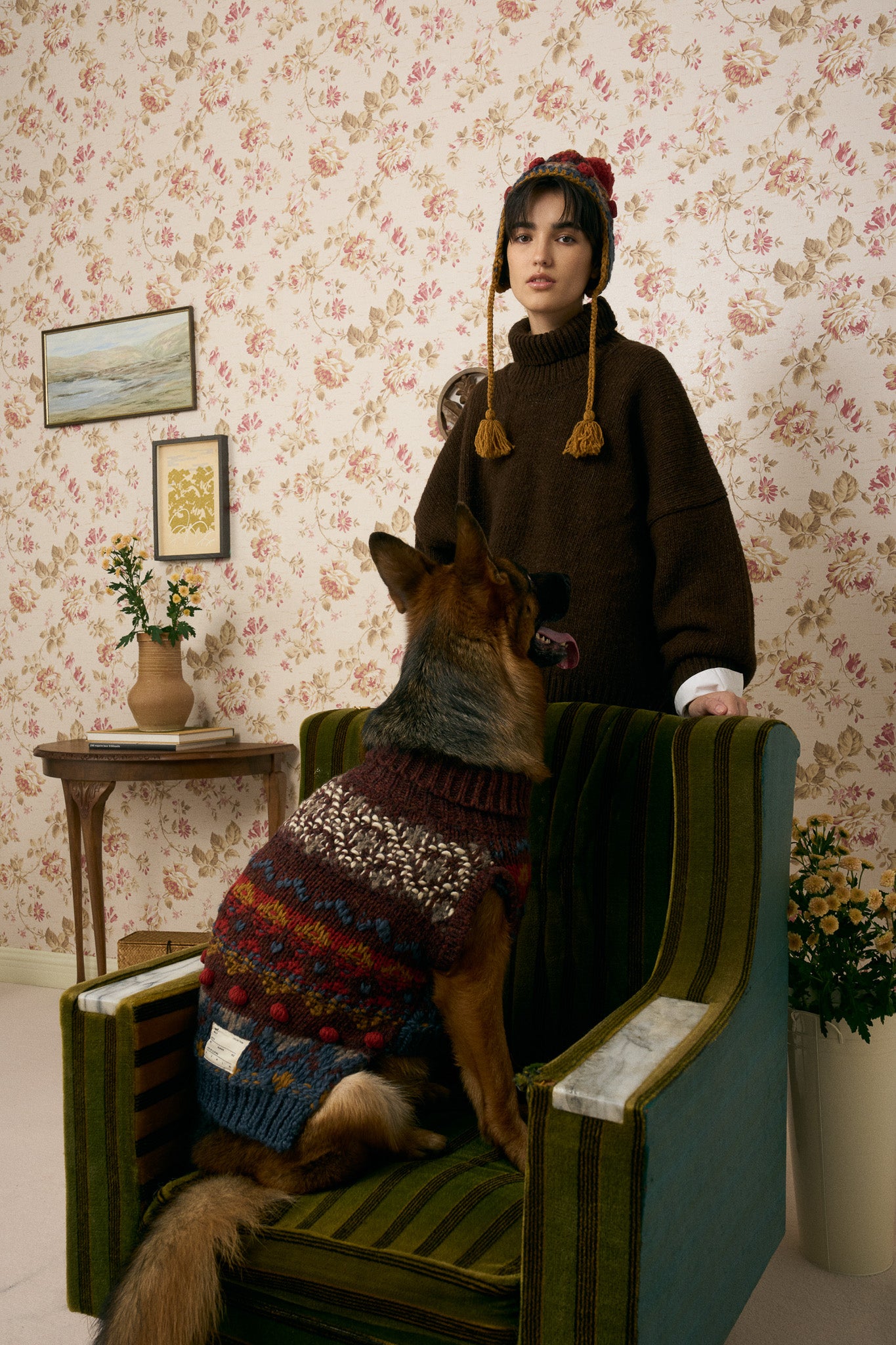 《犬服》multi knit / No. 501