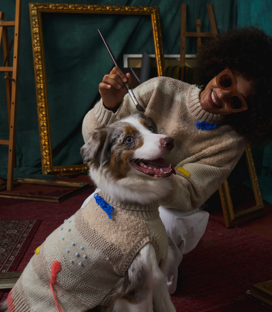 《犬服》multi knit / No. 405 +H01