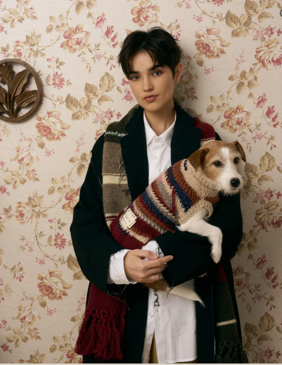 《犬服》multi knit / No. 502