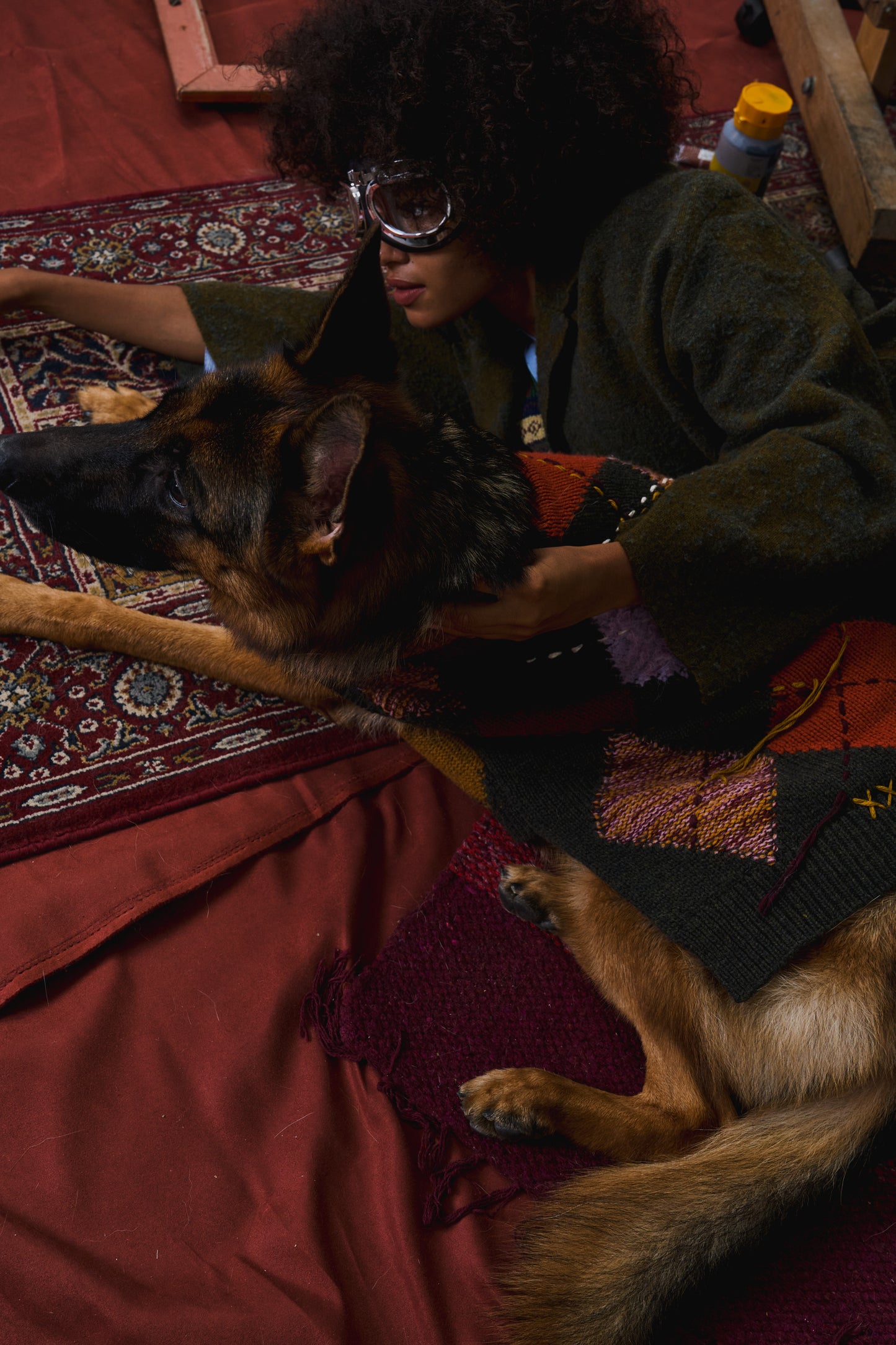 《犬服》multi knit / No. 408