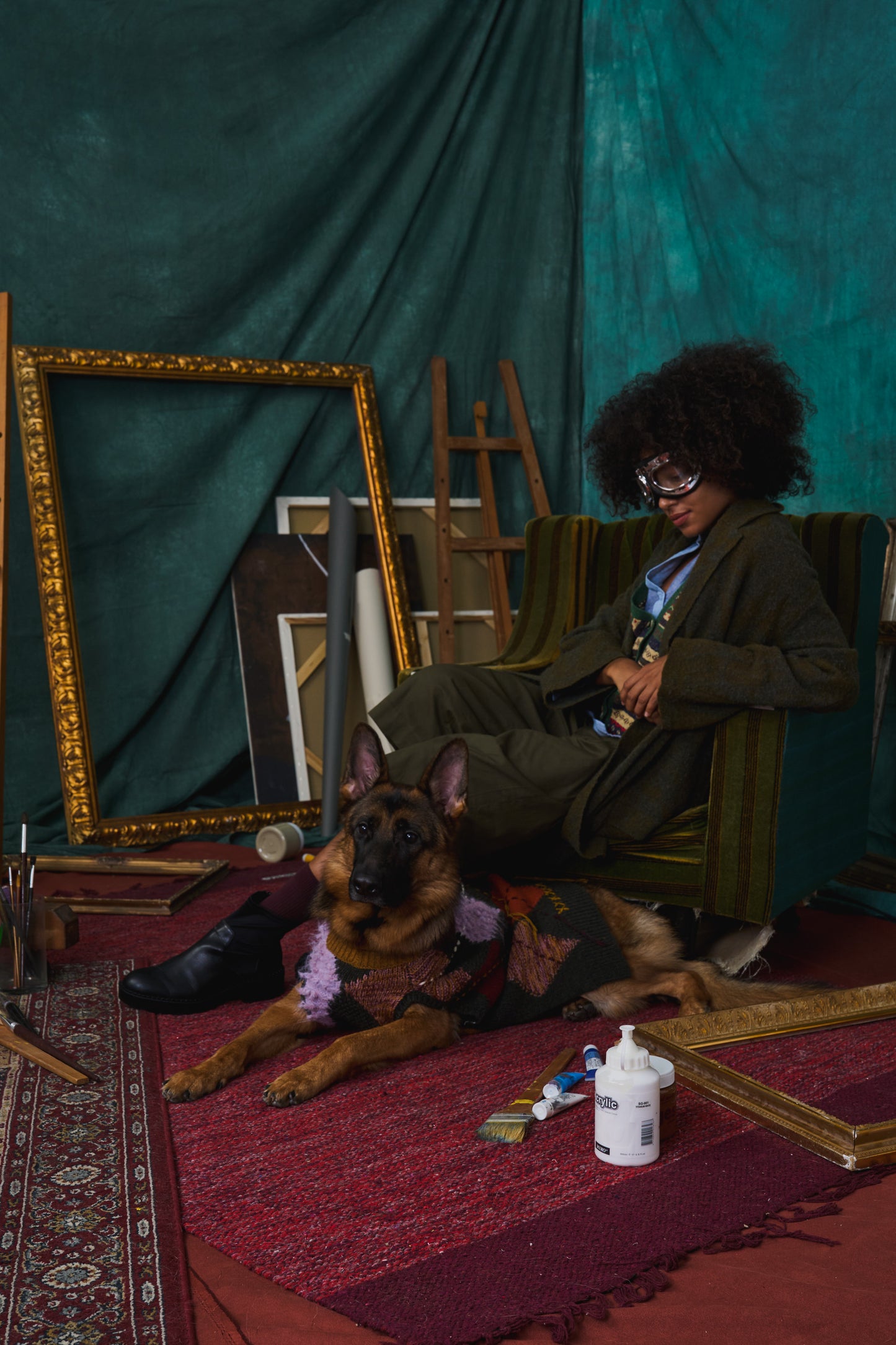 《犬服》multi knit / No. 408