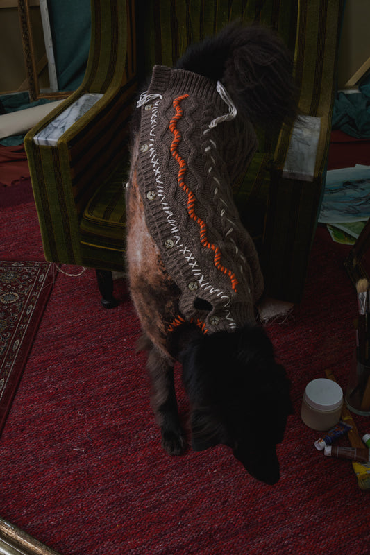 《犬服》multi knit / No. 409