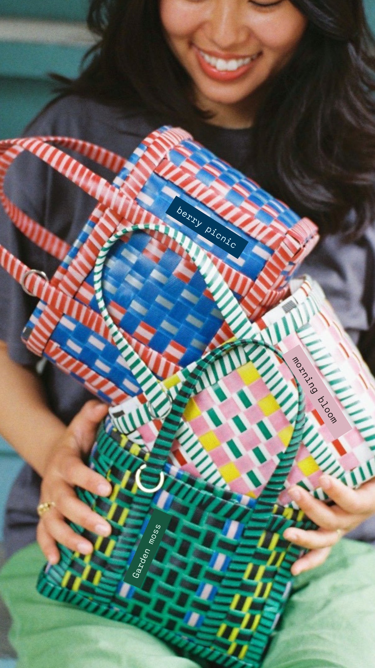 《Emotinally Market × mellowbear 》《2WAYスクエアお散歩バック》《mini》　