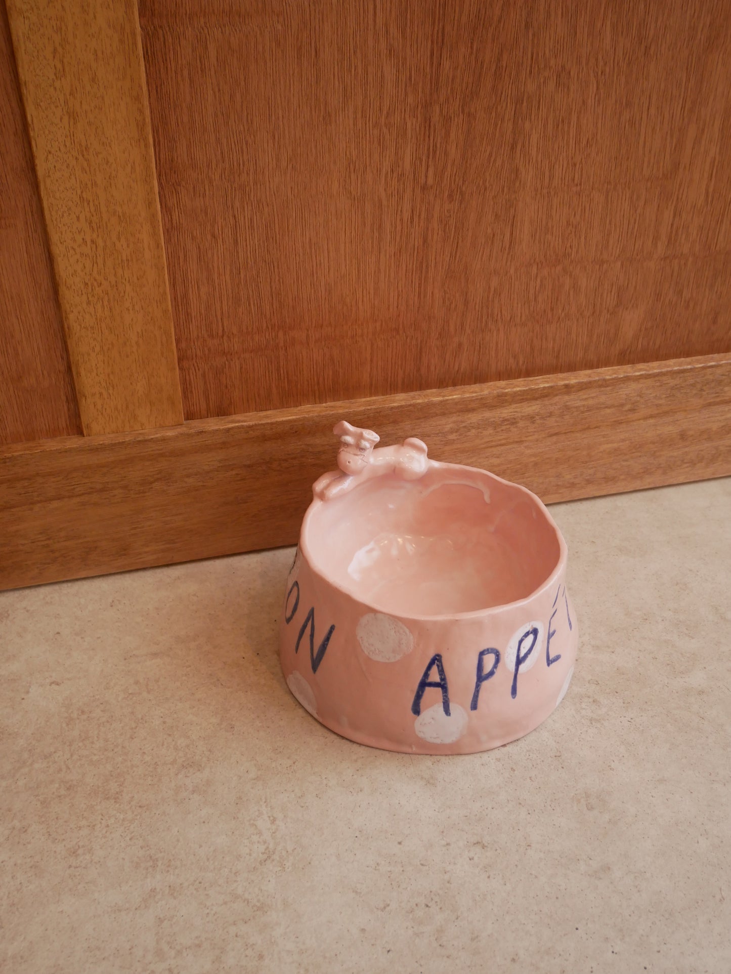 special dog bowls made by arimeyaki