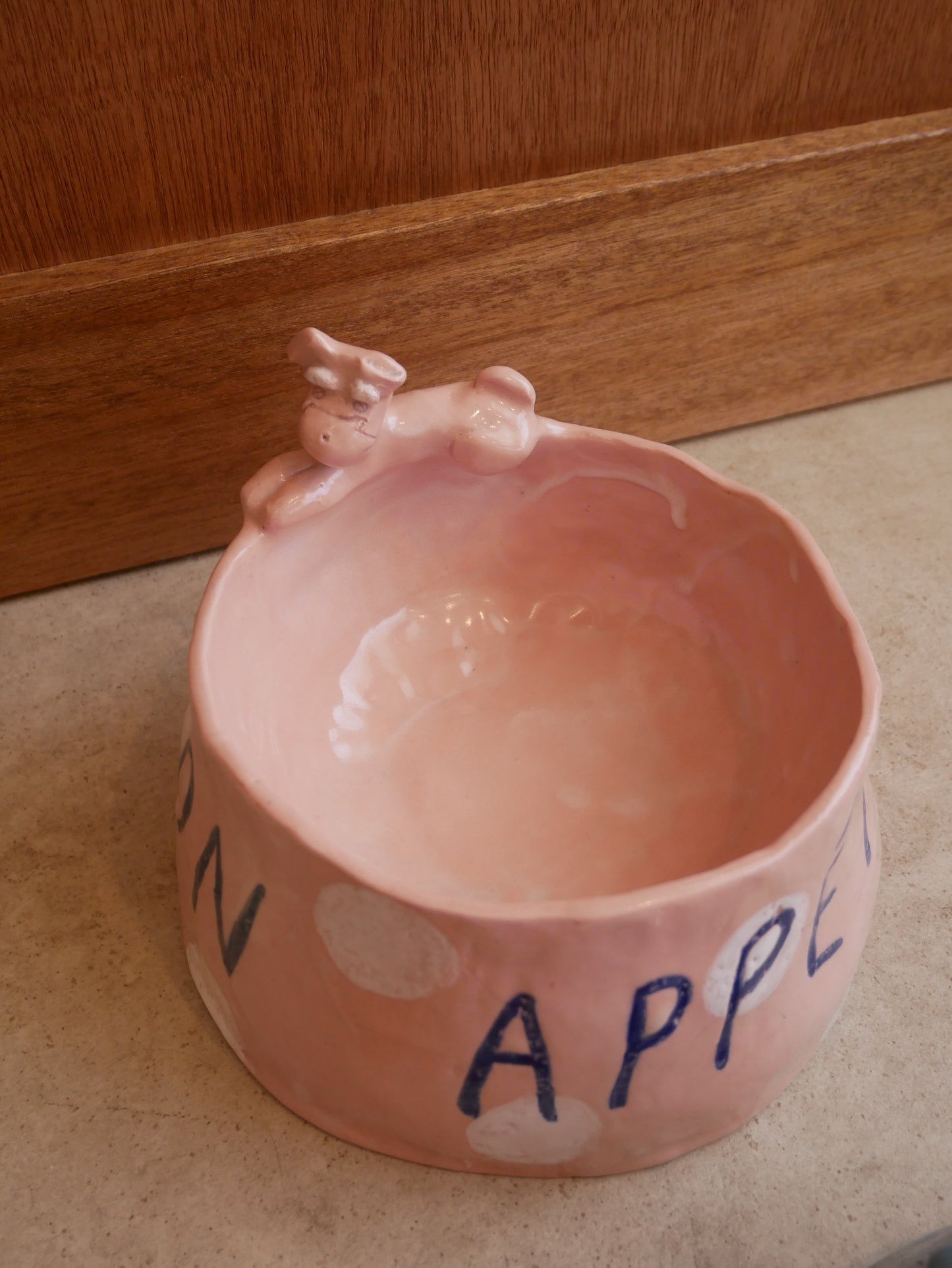 special dog bowls made by arimeyaki