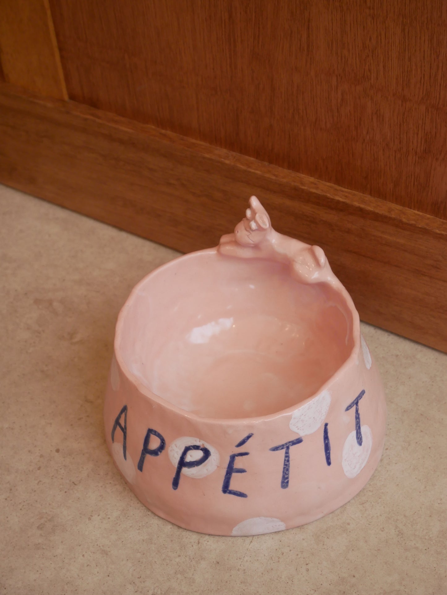 special dog bowls made by arimeyaki
