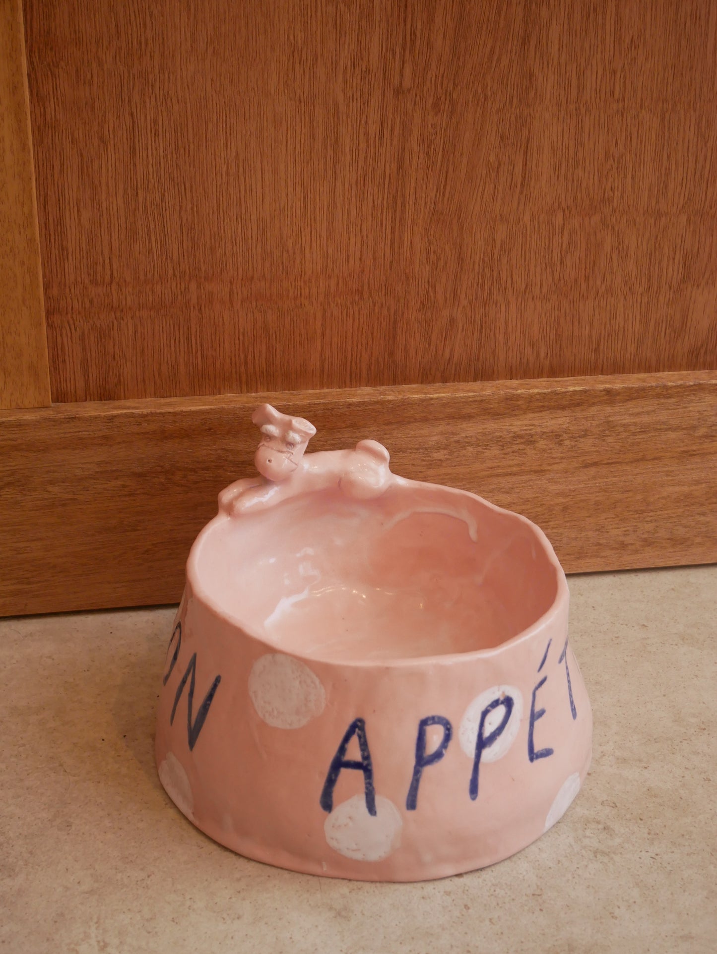 special dog bowls made by arimeyaki