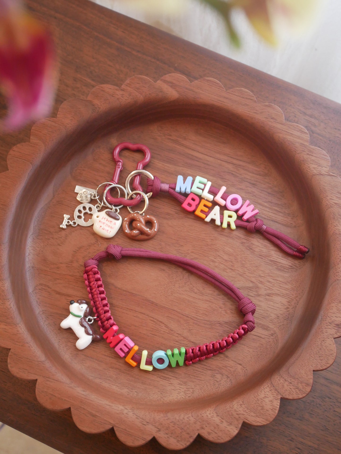 《Dark Fig 限定色》PAW CHARM & CHOKER　