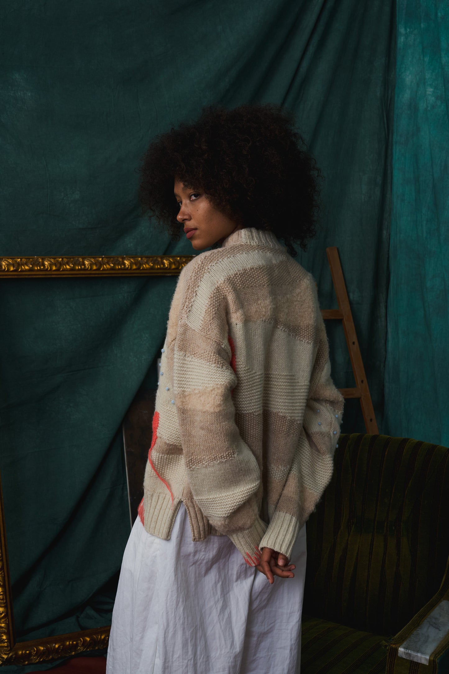 《人間用の服》multi knit / H01