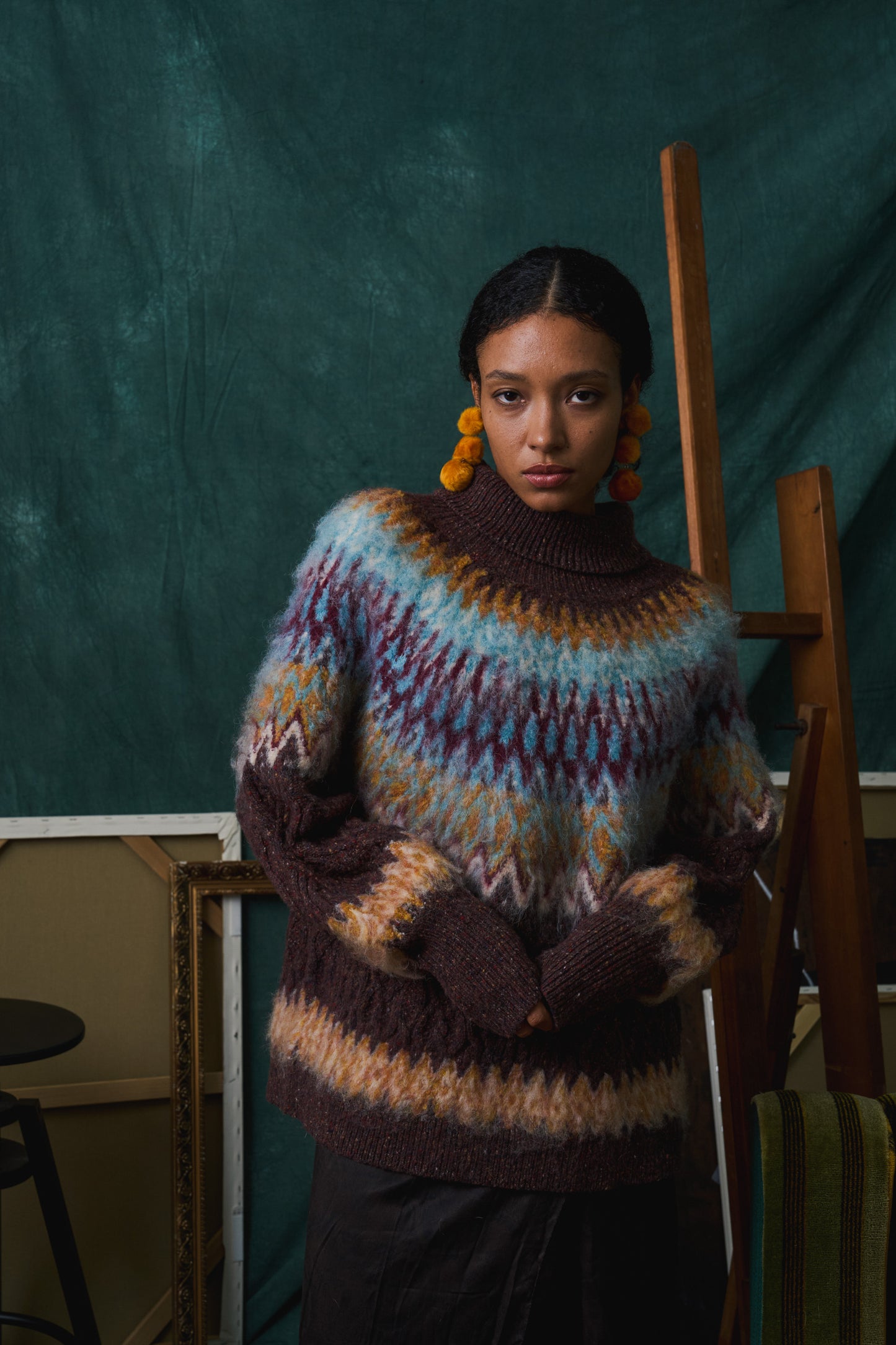 《犬服》multi knit / No. 410 + H02