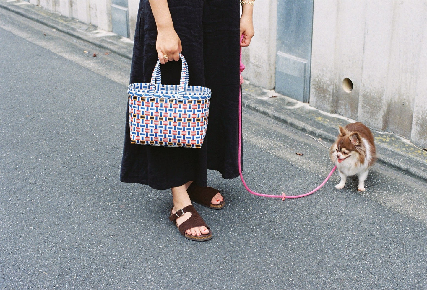 《Emotinally Market × mellowbear 》《2WAYスクエアお散歩バック》《mini》　　