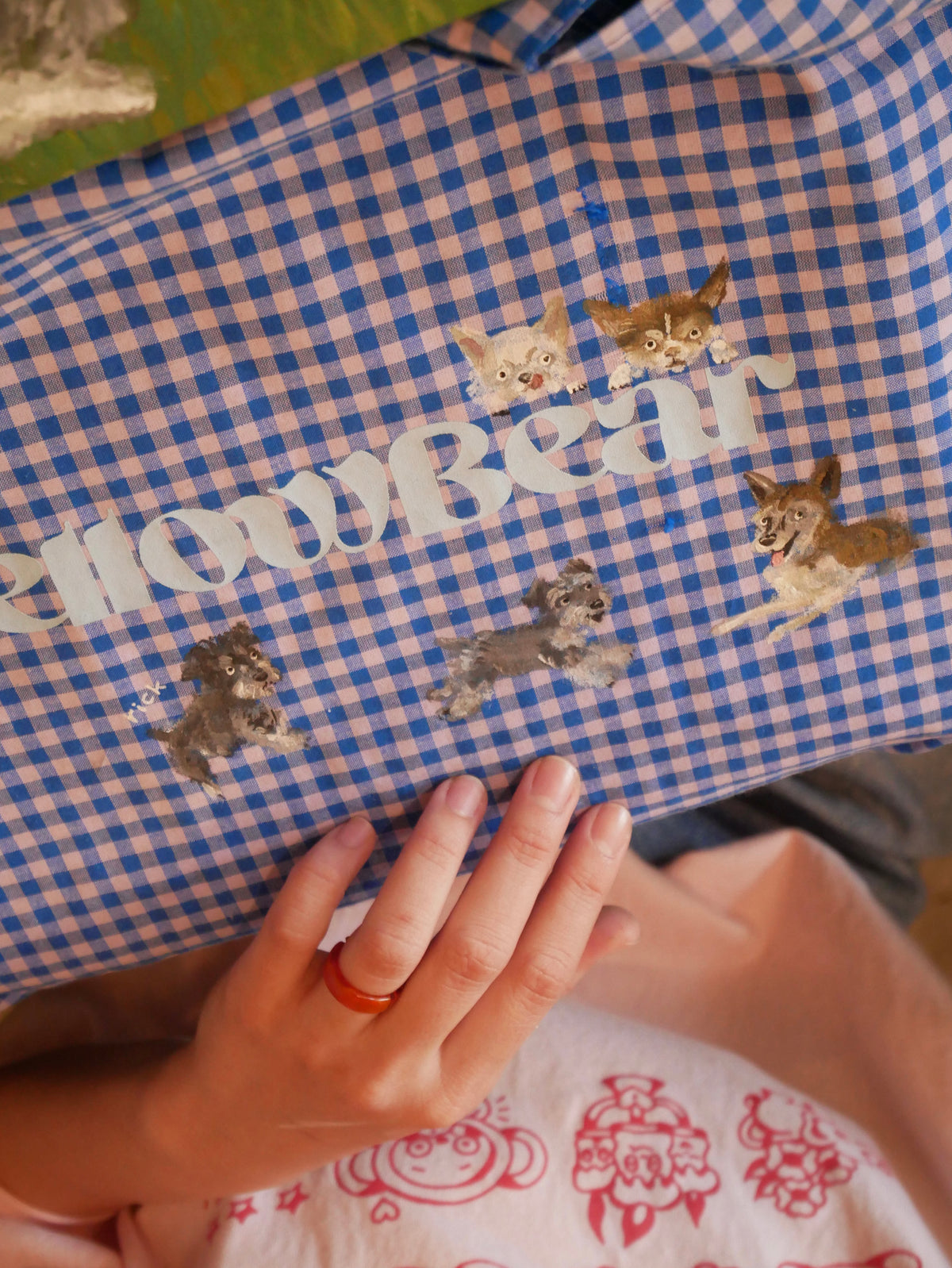 suwa mizuho illustration for mellow tote　
