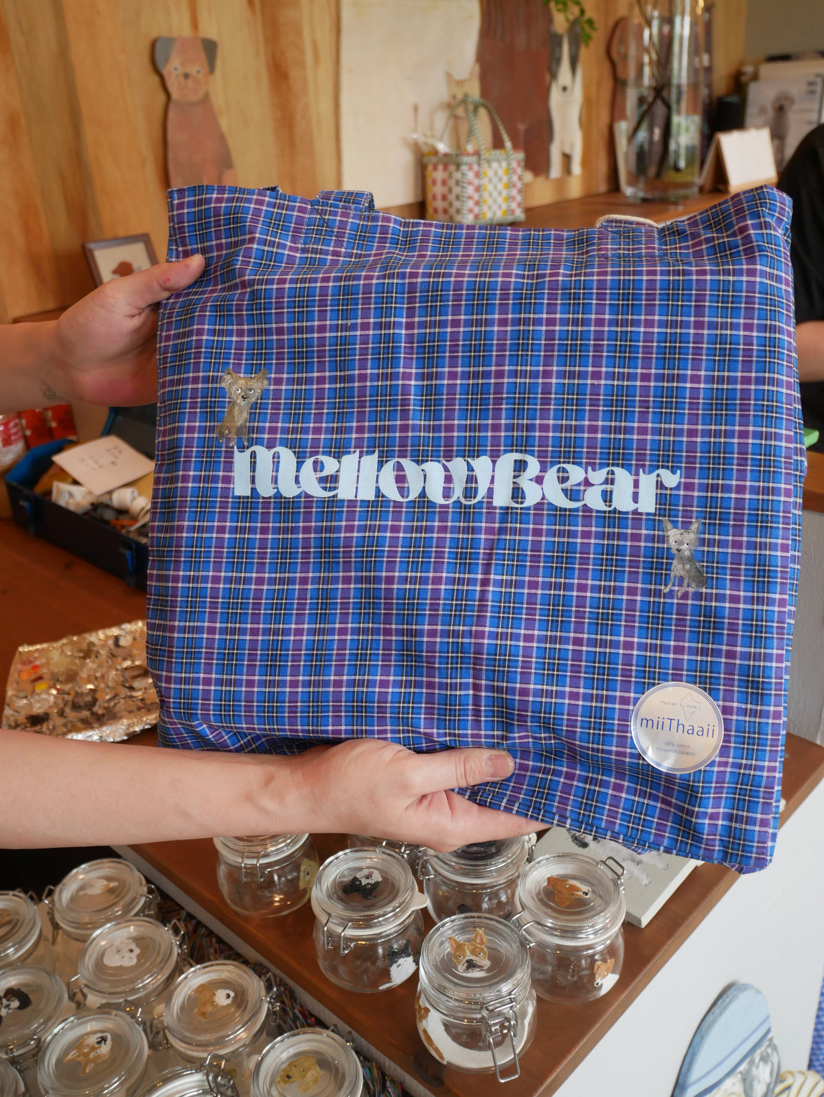 suwa mizuho illustration for mellow tote　