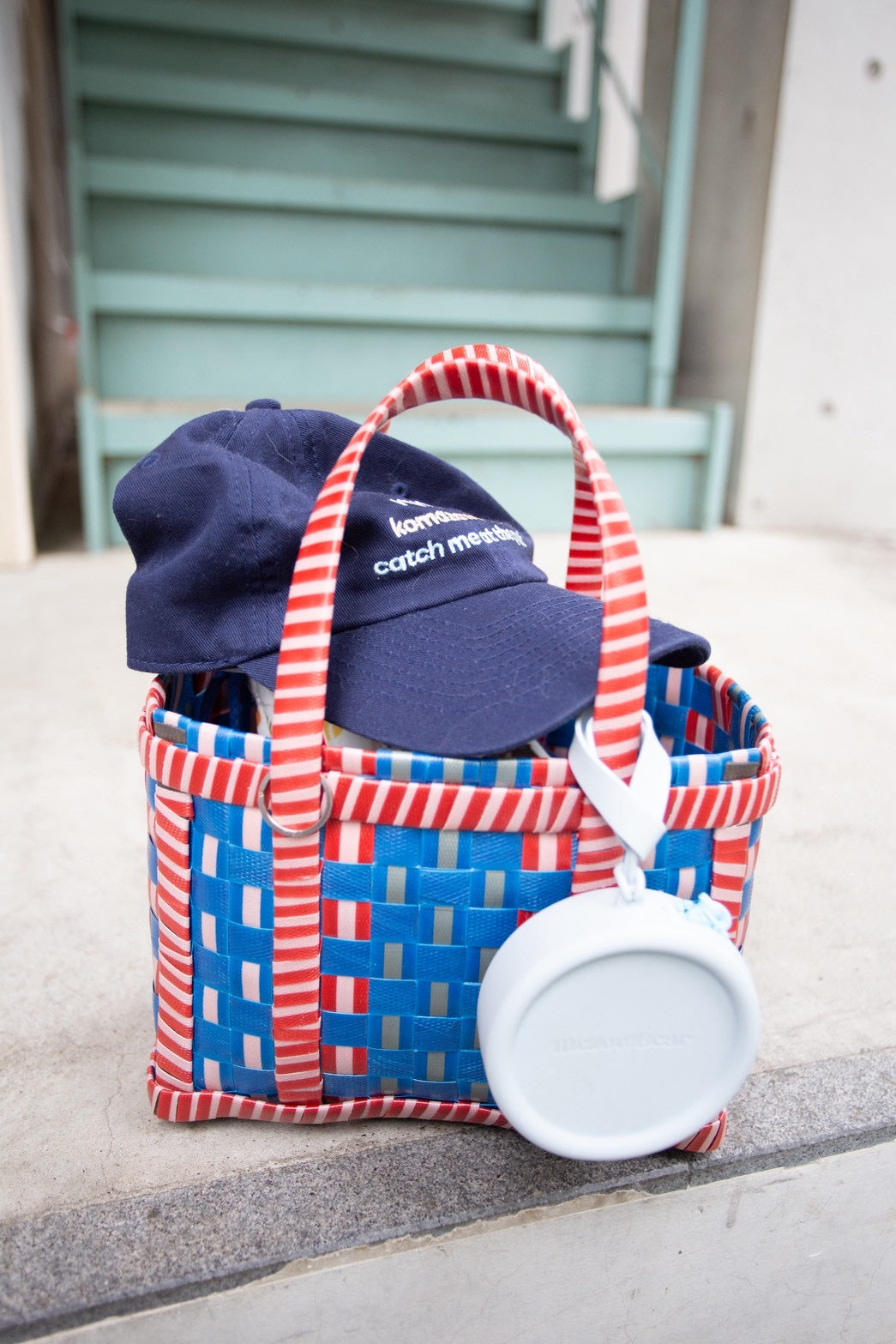 《Emotinally Market × mellowbear 》《2WAYスクエアお散歩バック》《mini》　