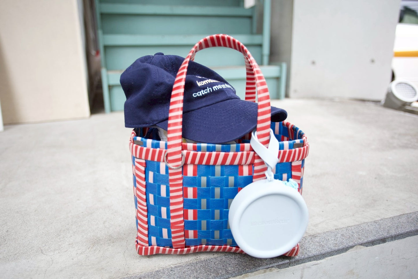 《Emotinally Market × mellowbear 》《2WAYスクエアお散歩バック》《mini》　