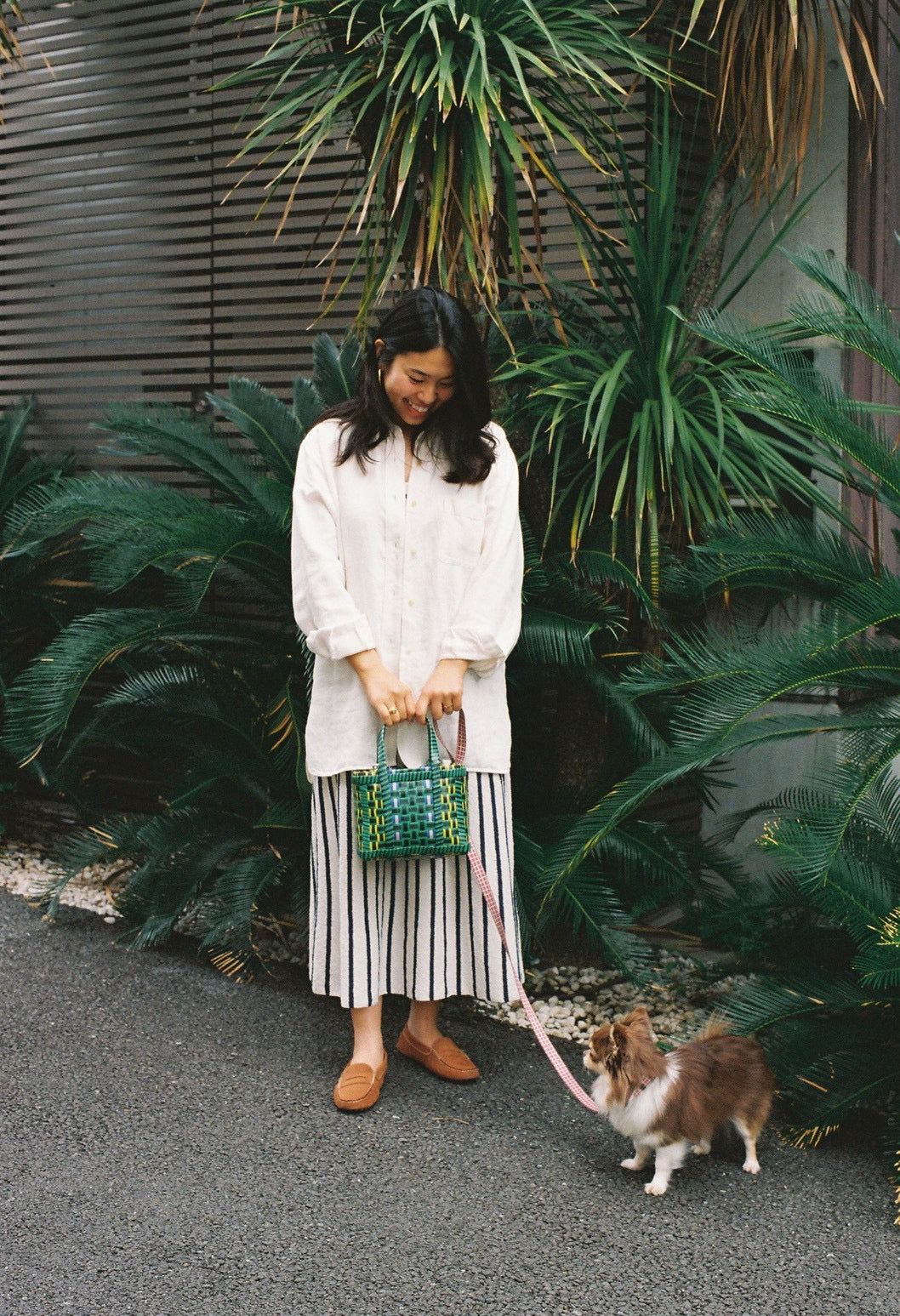 《Emotinally Market × mellowbear 》《2WAYスクエアお散歩バック》《mini》　