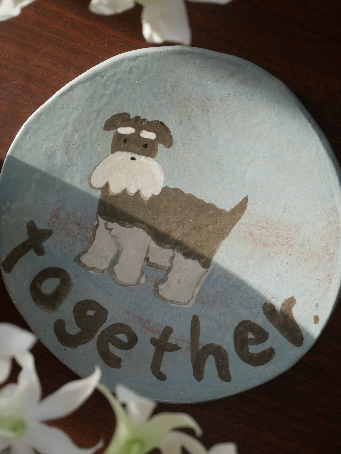 mellowbear別注 / 《平皿》together 皿　