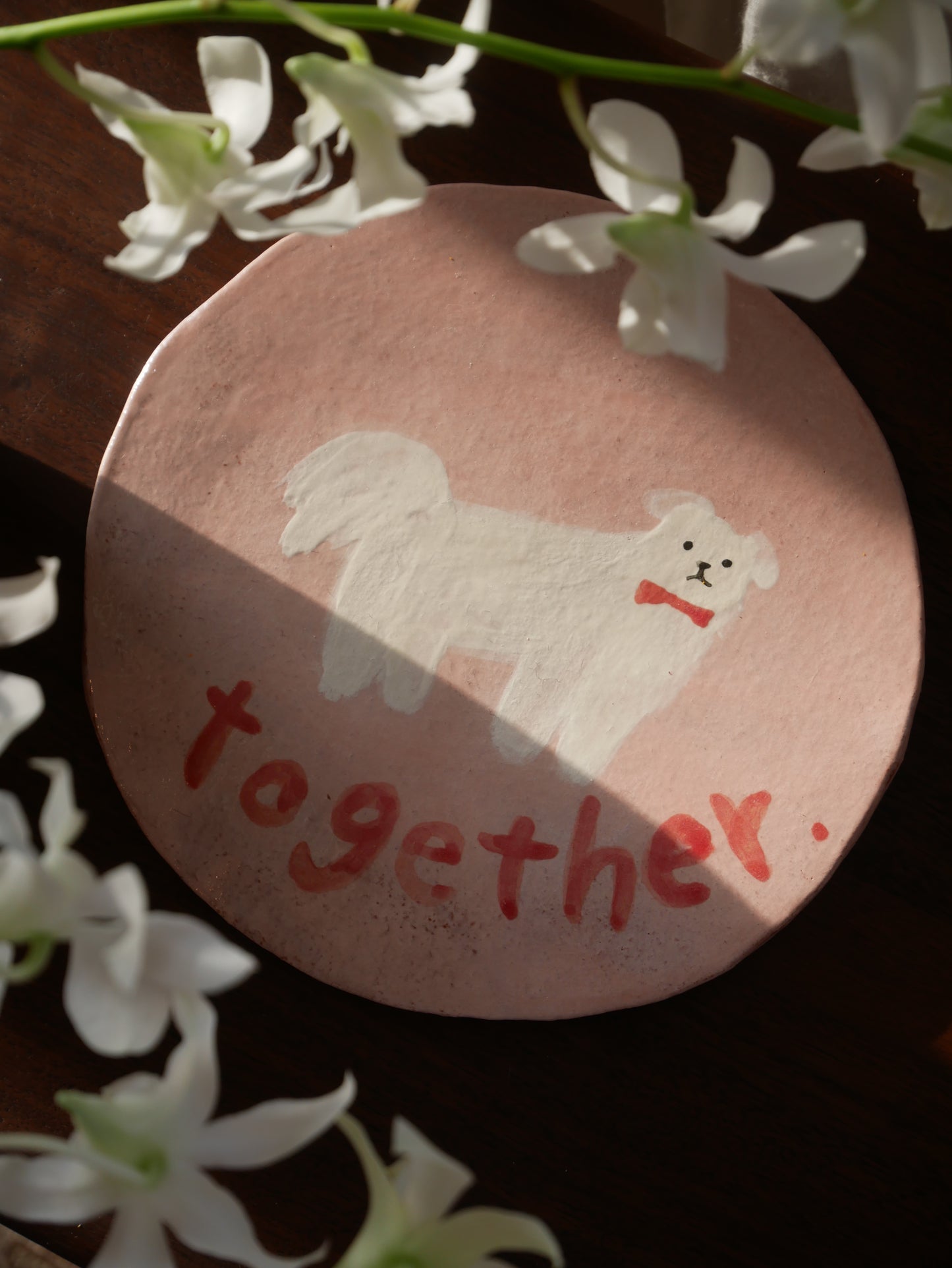 mellowbear別注 / 《平皿》together 皿　