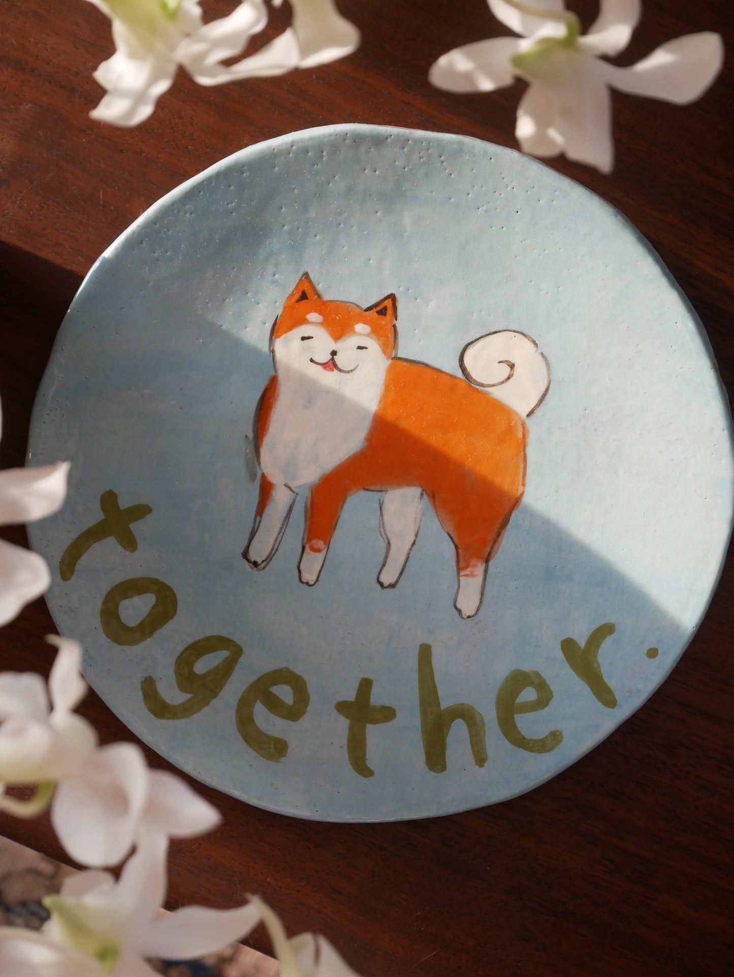 mellowbear別注 / 《平皿》together 皿　